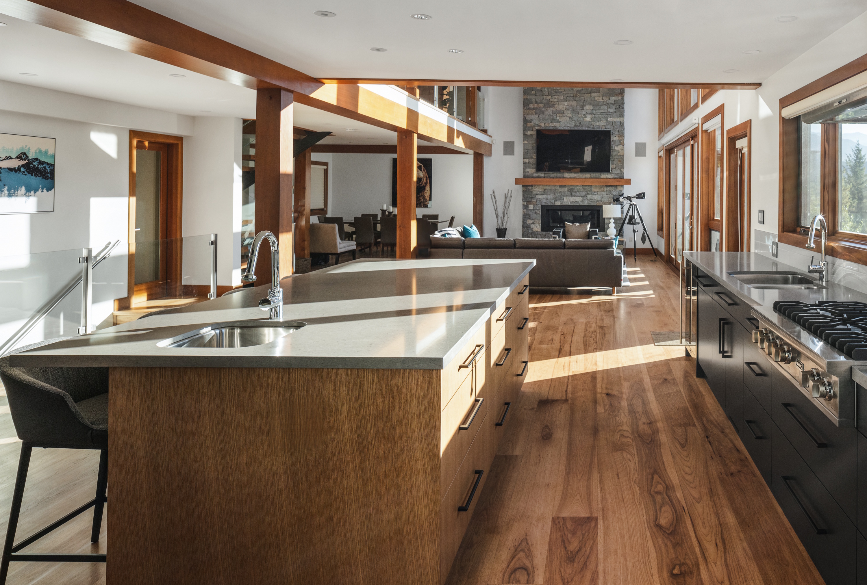 Northstar #1 dining room renovation in Whistler