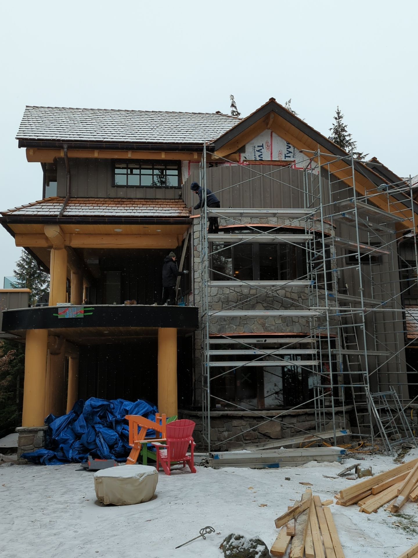 Cladding to match existing