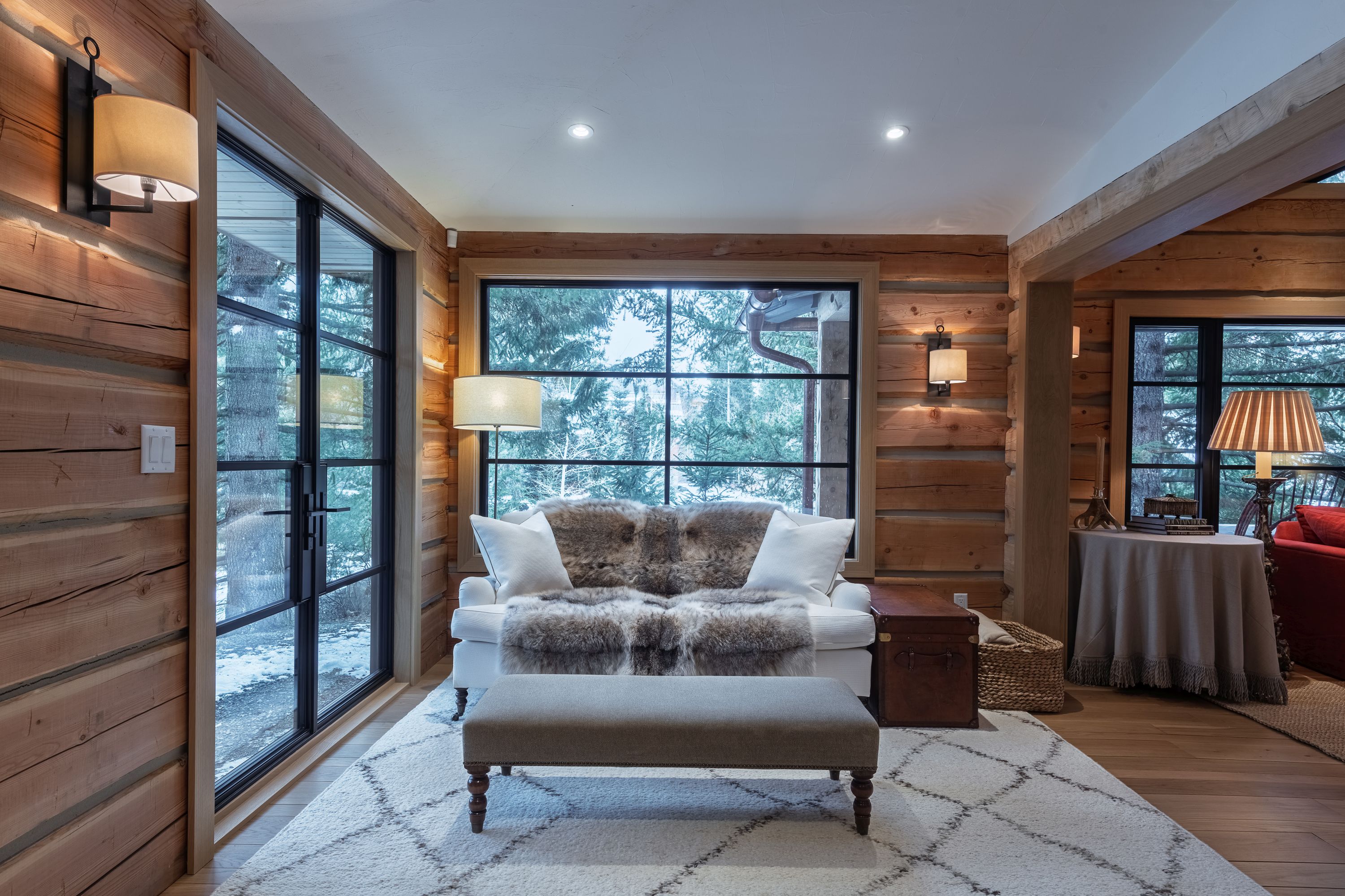 Interior finishing of Whistler home addition