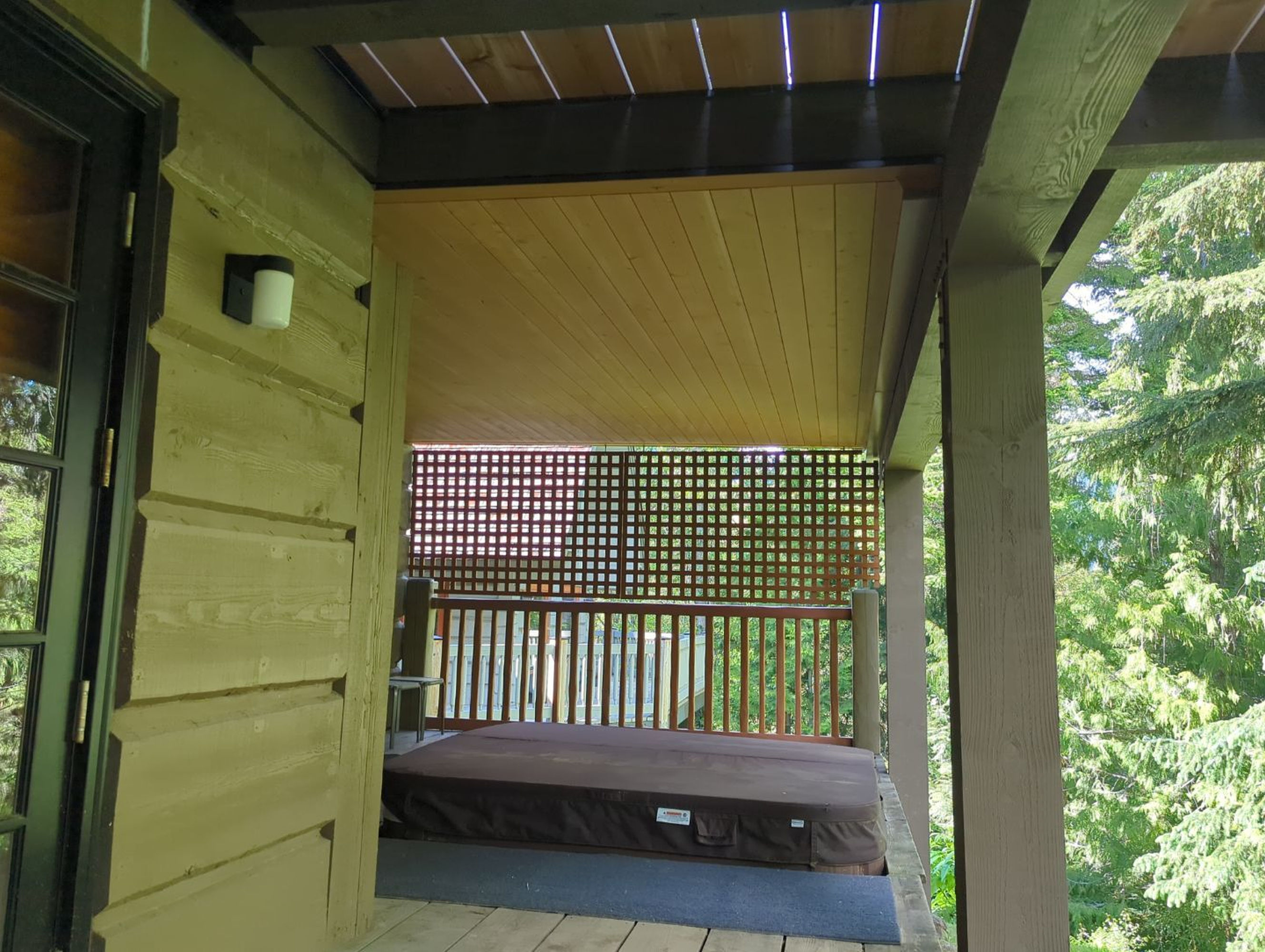 Completed soffit