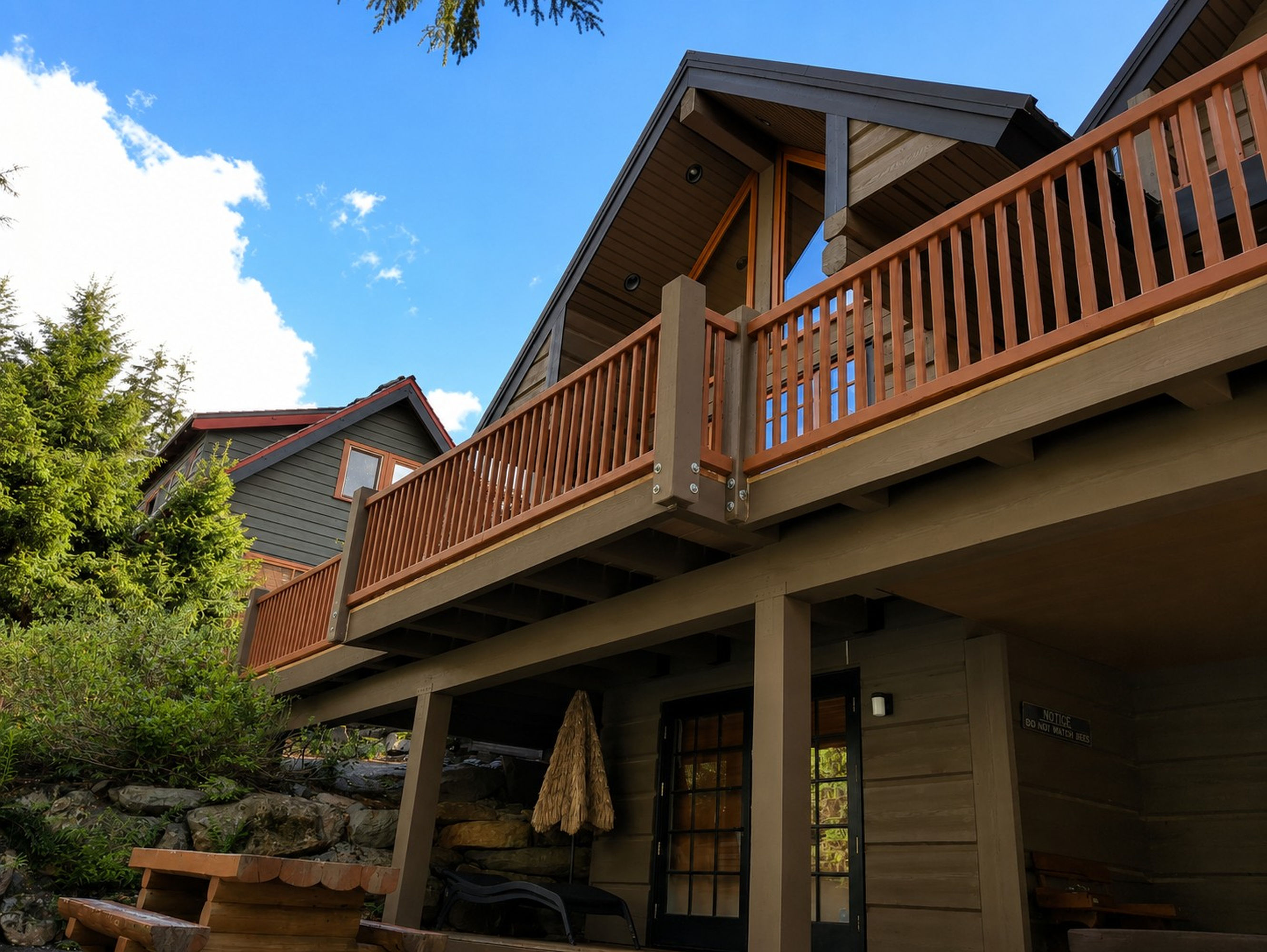 Completed deck
