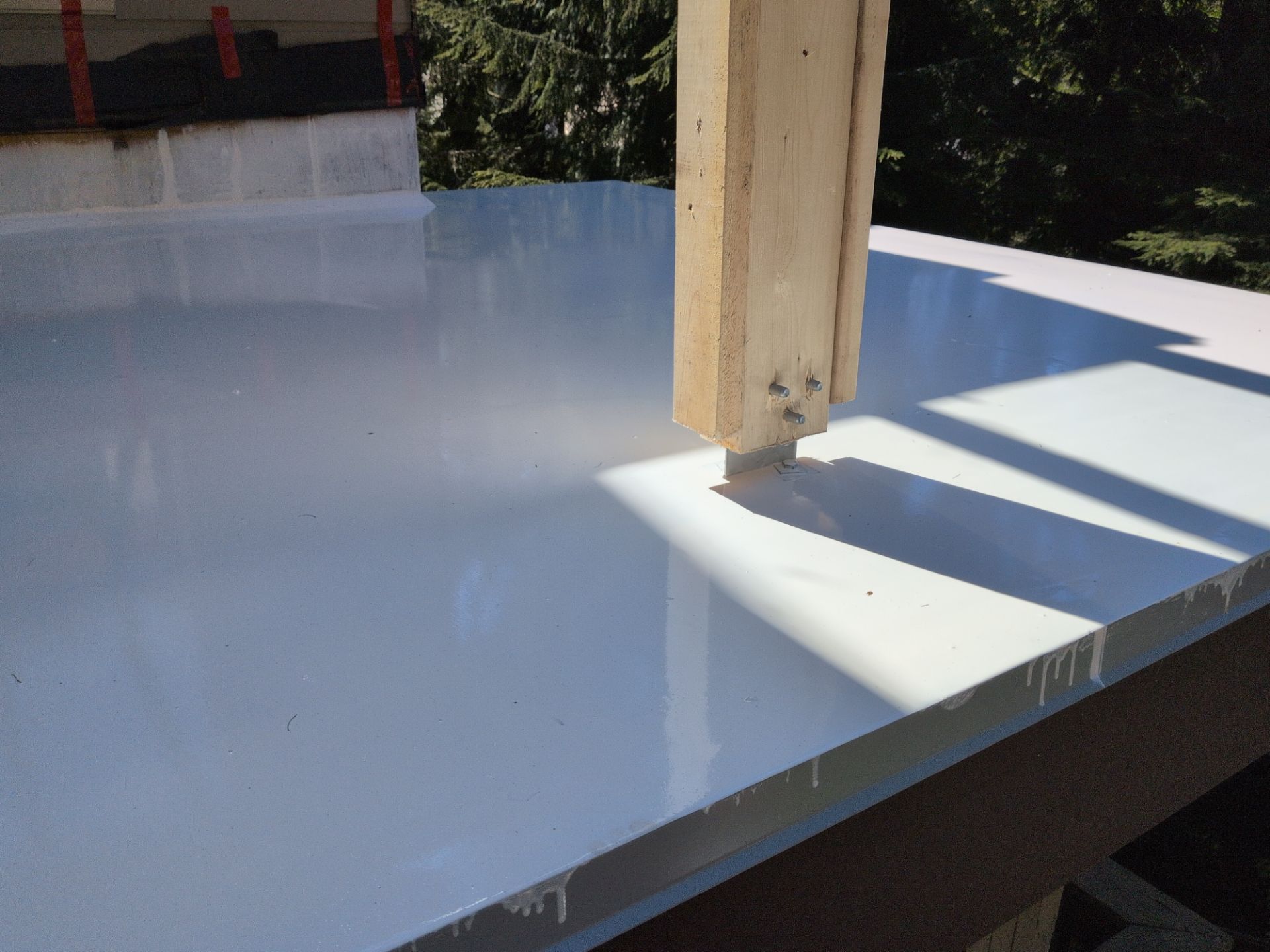 Flexstone multi-layer waterproof system